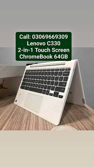 Lenovo C330 2-in-1 Touch Screen 4GB + 64GB 5HRS Backup With Warranty