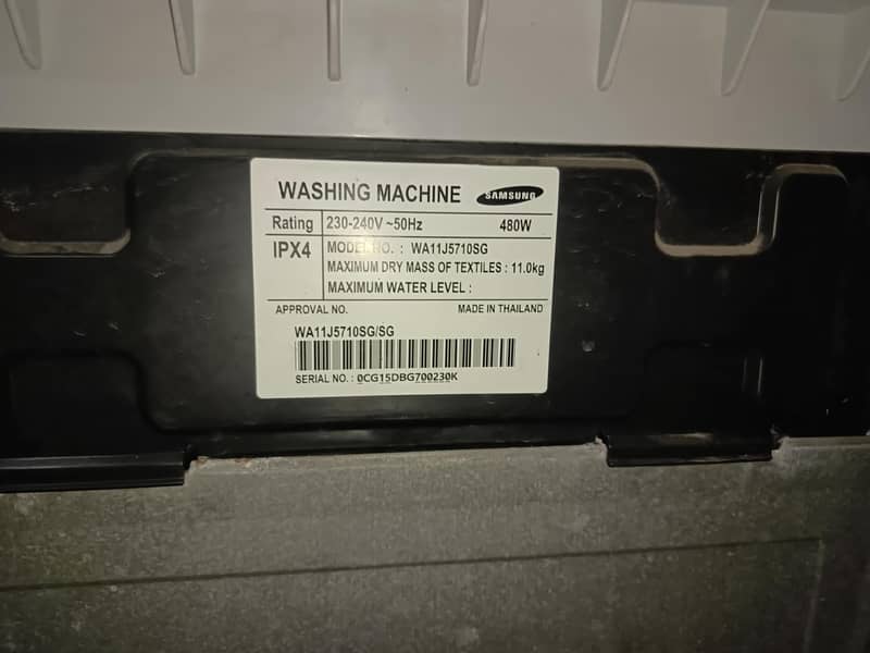 automatic washing machine 5
