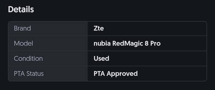 Red Magic 8 Pro