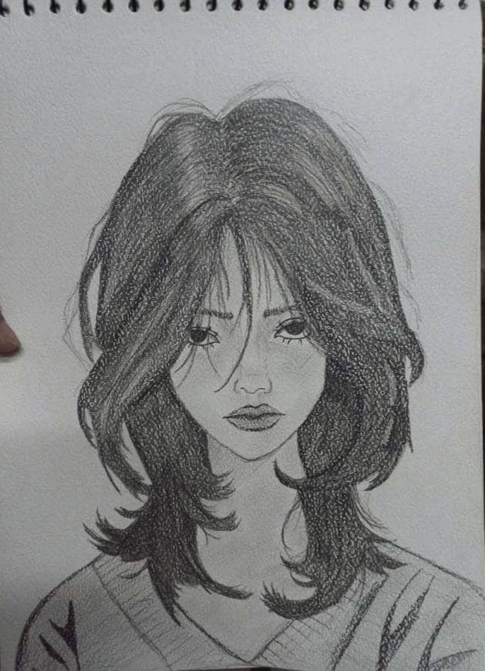 Graphite portrait 0