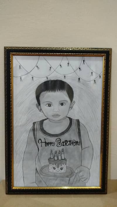 pencil portrait