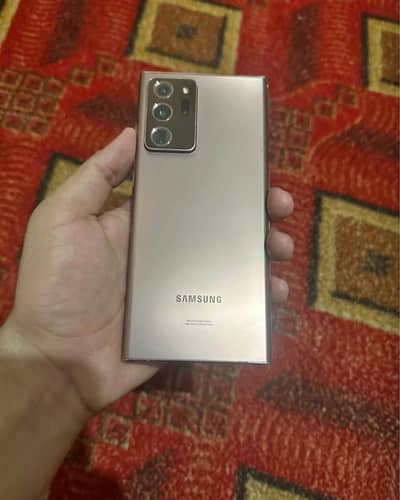 Samsung note 20 ultra  Pta Approval  full box 10+10 One week cheek war