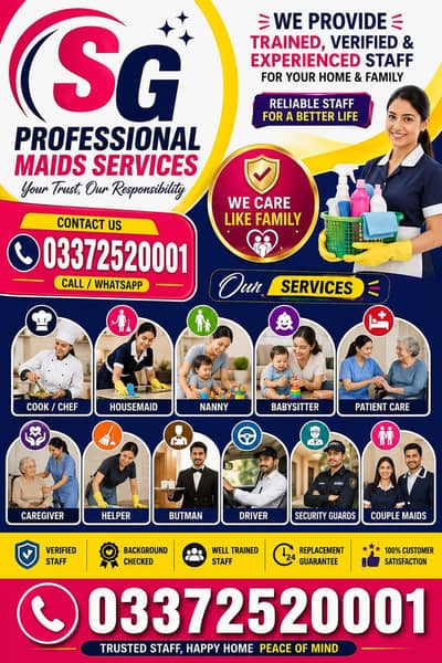 House maid | helper | cook | patient care | filipino maid | babysitter