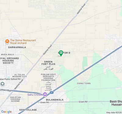 7 Marla plot available for sale