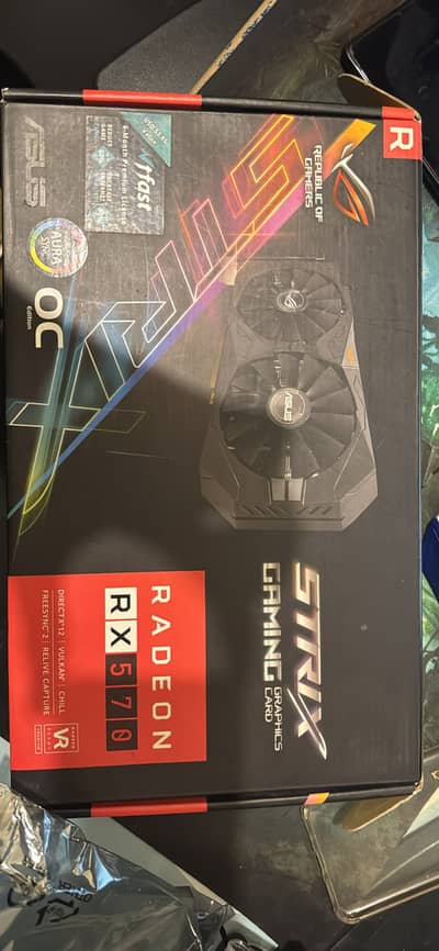 ASUS Rx 570 4gb oc edition