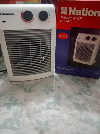 Fan +heater