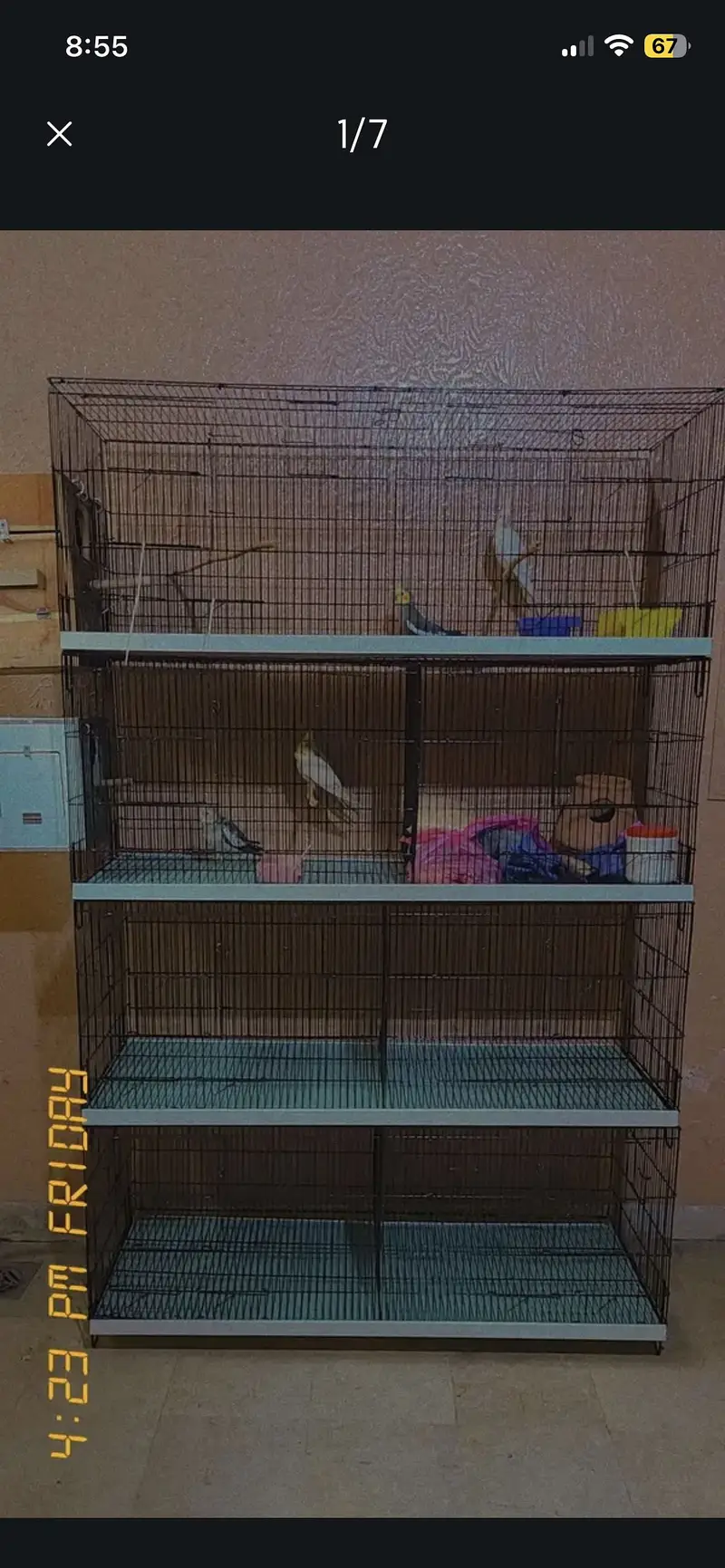6 portions cage — photo 4