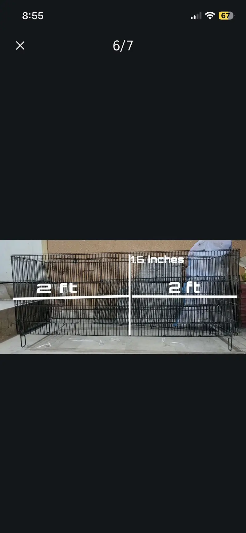 6 portions cage — photo 6