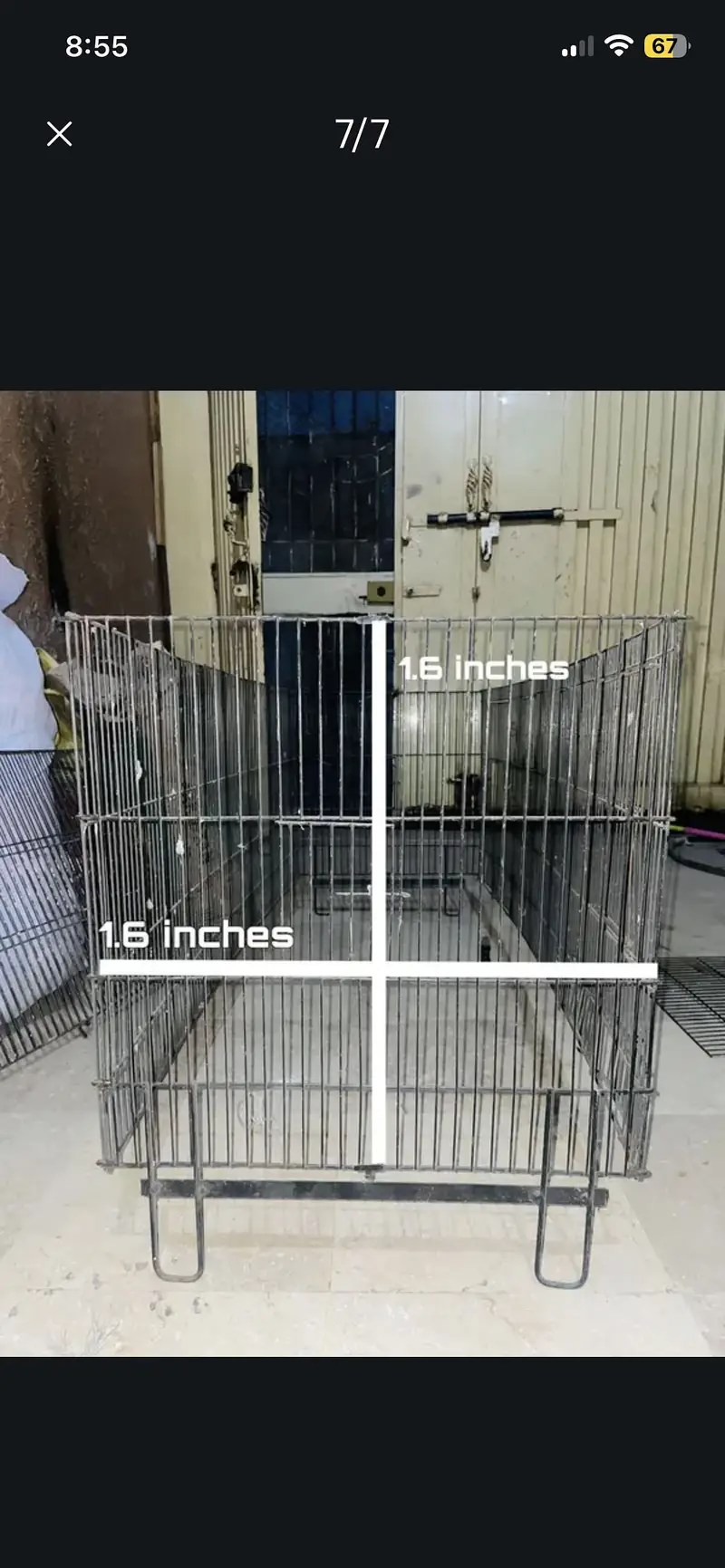 6 portions cage — photo 7
