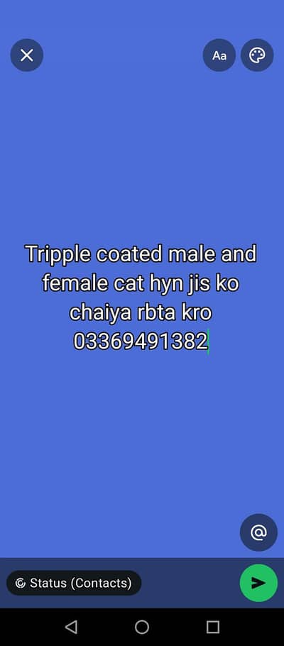 tripple coated male and female