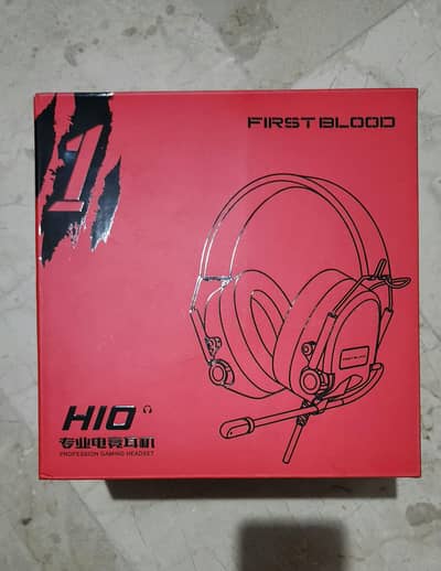 First Blood H10 Professional Gaming Headset discount avail