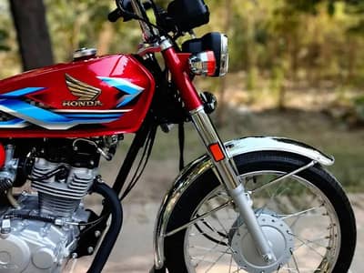 Honda CG 125 2024 Like Brand new - Hyderabad | 0346-8875925