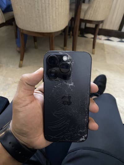 IPhone 14pro | LLA | Dual approved | Back crack