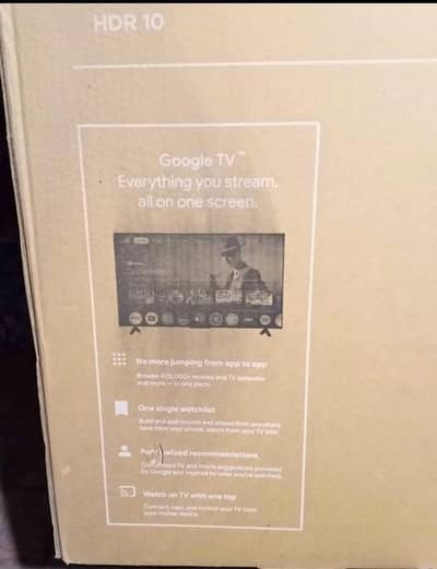 Android google tv  TCL 40 ench