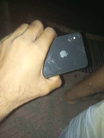 Apple iPhone XS Max 256 GB battery change face I'd off back crack