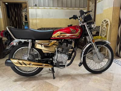 Honda CG 125 Gold Edition 2026 | Like New | Total Genuine | 10/10