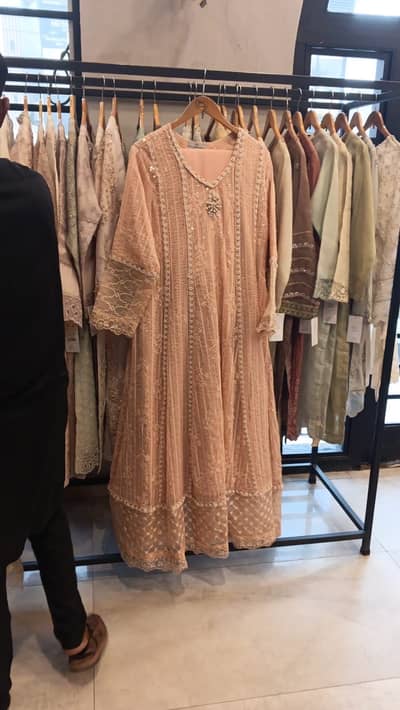 Designer chiffon dress on sale