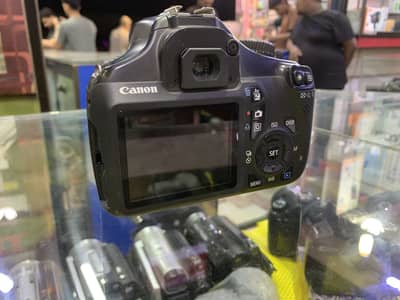 Dslr camera canon 1100d lens 17/85. mm one year Shop warranty 25000/=