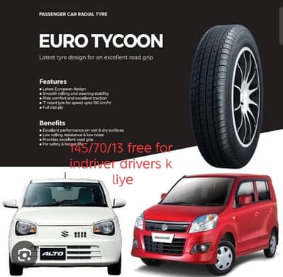 145/70/13 tyre for indriver or yangoo driver