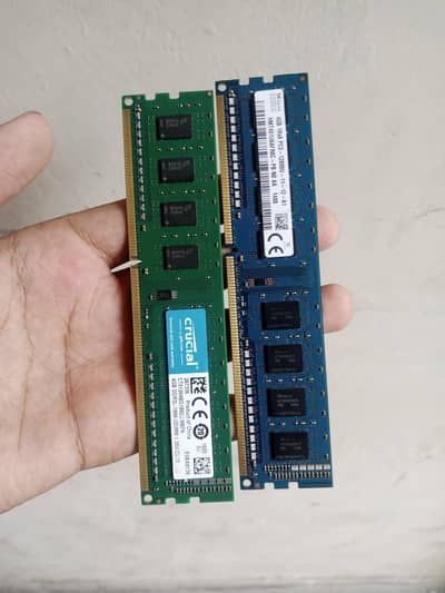 Two 4GB Ram Sticks