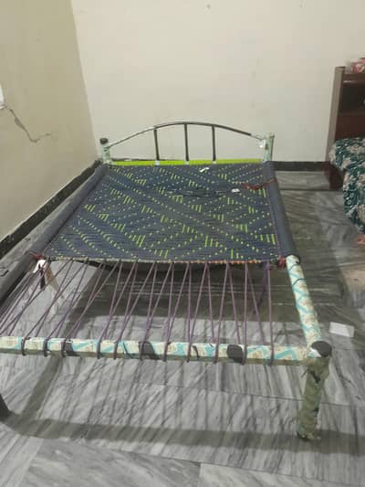 1 double charpai for sale good condition men hy