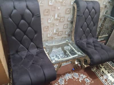 cheneoti 2 seater set with table