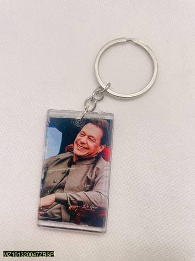 Imran Khan Double Sided Photo Keychain