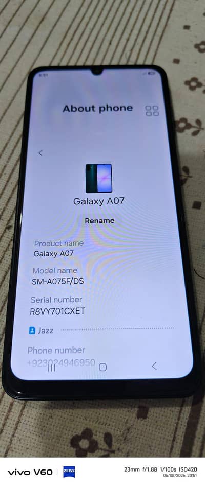 Samsung Mobile A07 5G