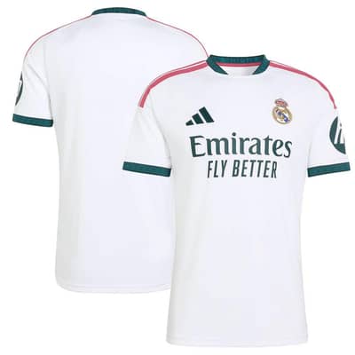 Real Madrid White Home Jersey 2024/25 - Plain Back