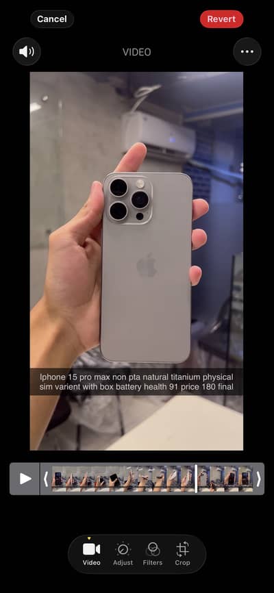 Apple iPhone 15 Pro Max non pta physical sim varient