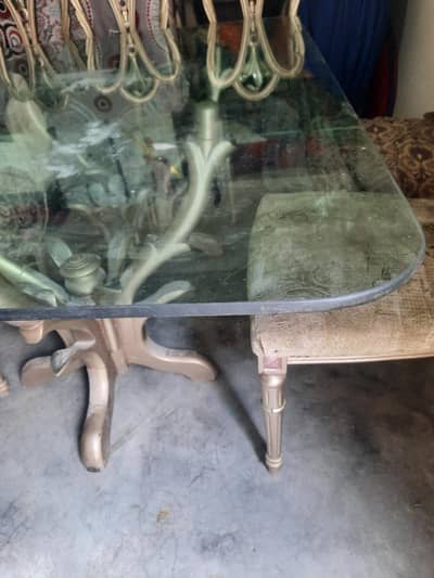 Dining table and chairs