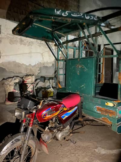united 100 loader riksha urgent sale