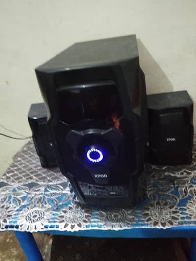 Xpod Heavy Base Woffer and speakrs