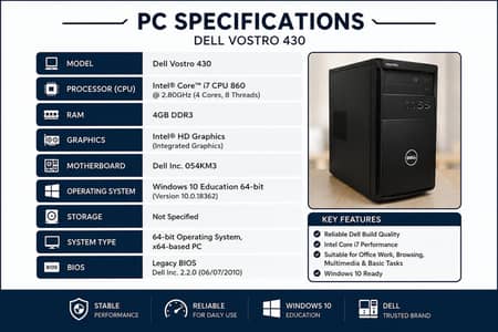 Dell core i7  with Graphic Card