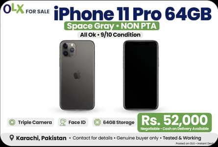 Apple iPhone 11 Pro Non PTA 64 GB