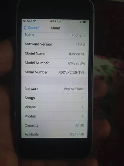 Apple iPhone SE 32 GB JV