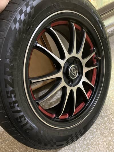 Taiwan company brand new 17 inches rims and tyre