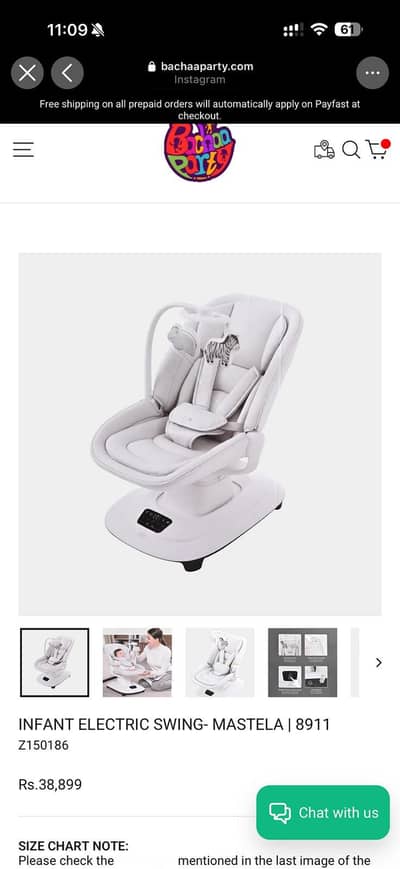 Mastela Deluxe Multi motion baby cradle