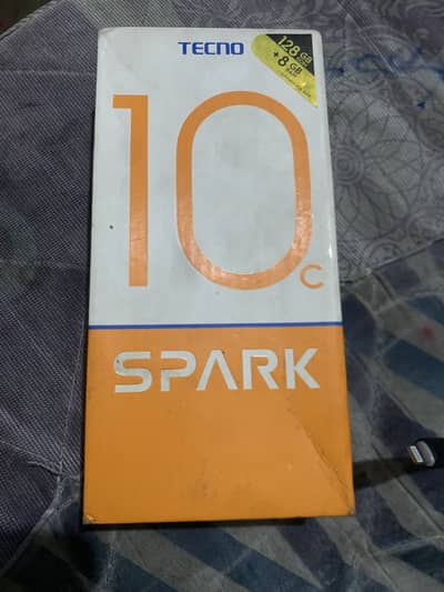 Box of tecno spark 10c