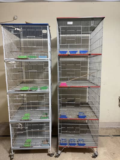 Birds cages portion cages