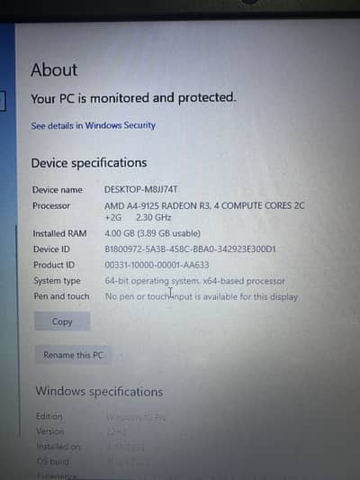 Levono laptop