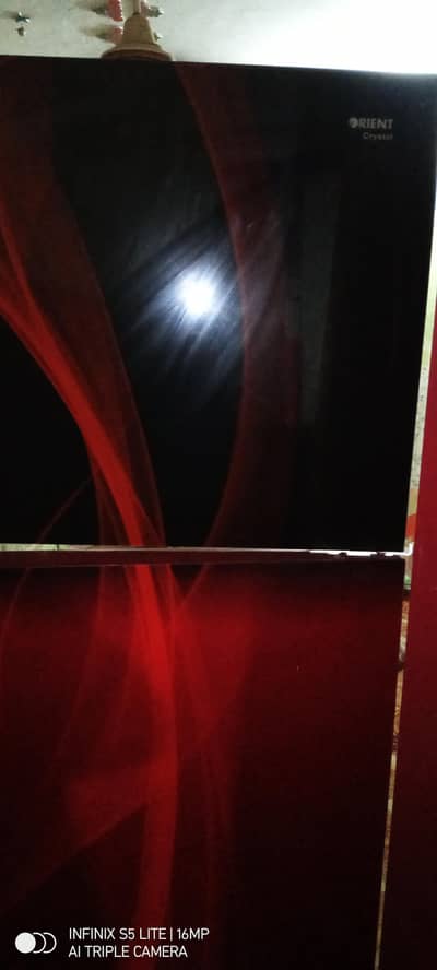 Orient Refrigerator red crystal glass