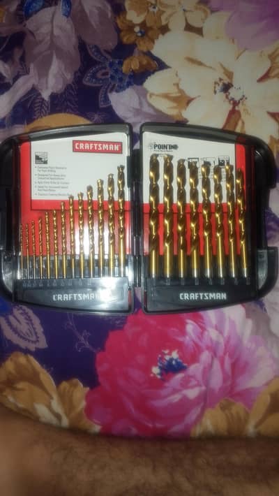 CRAFTSMAN 21-Piece Titanium Drill Bit Set