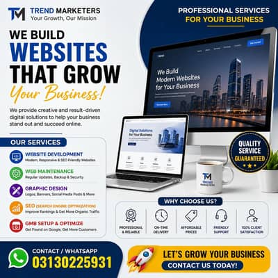 Website Developer | SEO | Graphic Design | GMB Expert