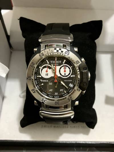 TISSOT T. RACER-SWISS MADE-NEW & ORIGINAL WATCH-SEIKO CITIZEN CASIO