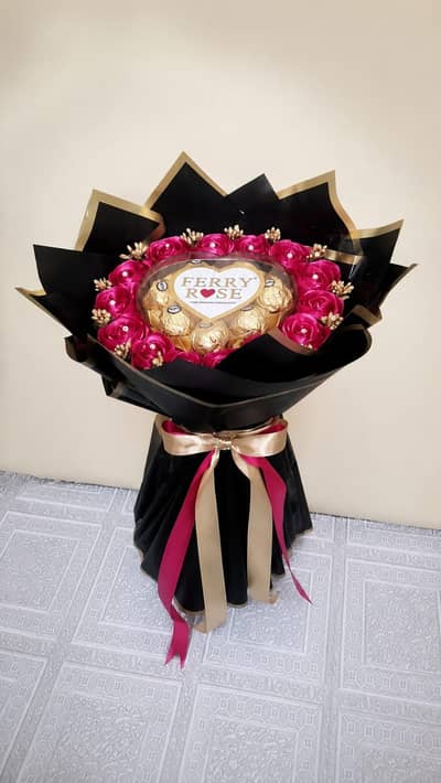fresh and Ribbon Rose Banquet
