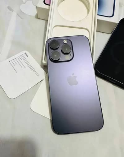 Apple iPhone 14 Pro Max official PTA Approved with Complete Box Cable