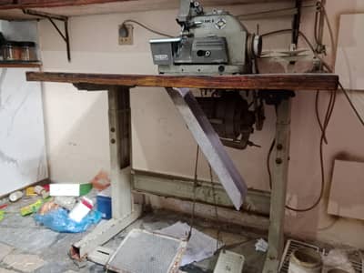 Jackie over lock machine
