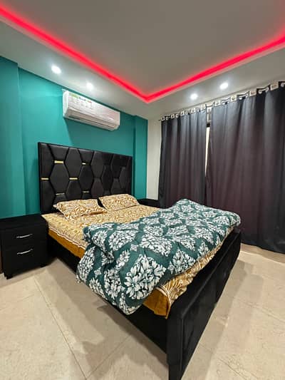 Per day Luxury furnished one bedroom apartment in Bahria town Lahore