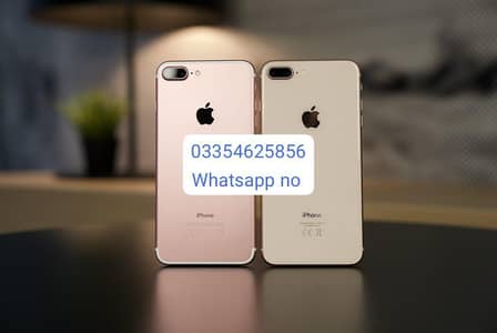 Apple iPhone 7 Plus And 8 plus 128GB full box urgent for sale